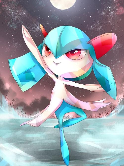 宝可梦|023每天一张手机壁纸:奇鲁莉安