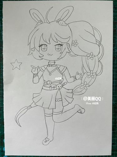 每日一画,小舞_小舞_儿童画_创意儿童画_文化_绘画