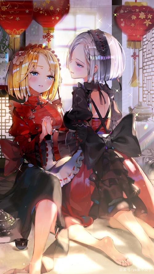 「cg」分享一波「甜系二次元」全面屏壁纸