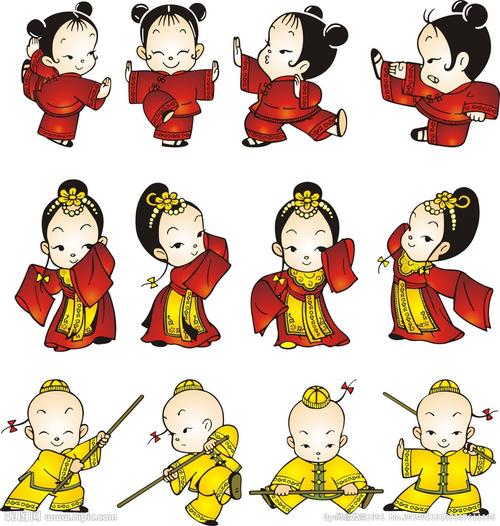 中国娃娃图片
