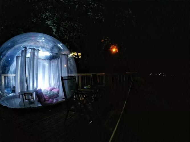 南糯山茶园泡泡屋躺在床上数星星在云南就这么浪漫
