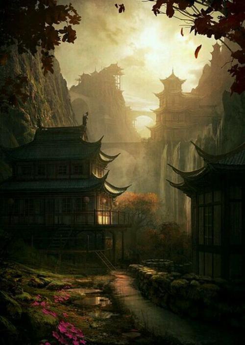 风景 亭台楼阁·集.古风