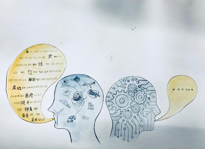 手绘科普类插画