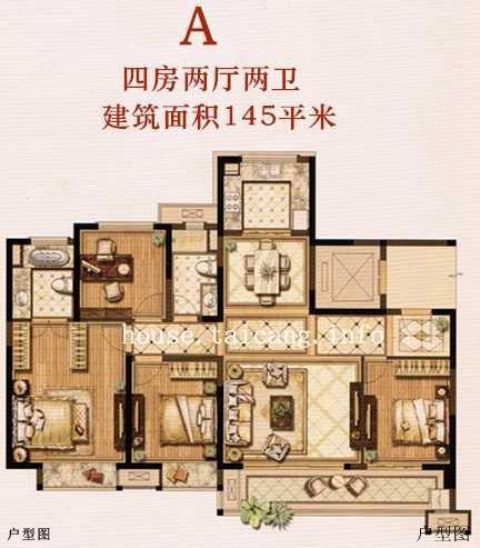 太仓景瑞望府户型图