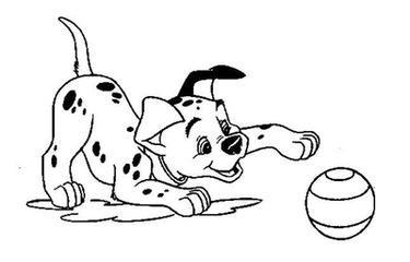 狗狗玩具简笔画