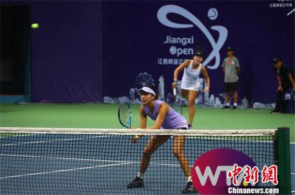 王欣瑜/朱琳问鼎2019江西网球公开赛女双冠军