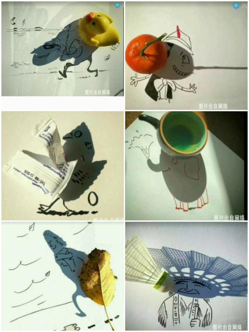 二年级美术(下册)第九课《我们的影子》第二课时绘画创作