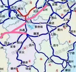 九江的目标是打造成7个方向的高铁线路,就目前而言九江已经开通了前往