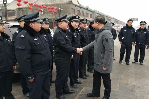 大年初二永年区公安局李怀局长到广府景区督导检查安保工作