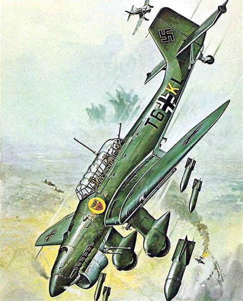 尖啸死神:ju-87"斯图卡"俯冲轰炸机(彩绘)