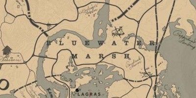 荒野大镖客2传说鱼位置传说鱼分布在地图什么地方