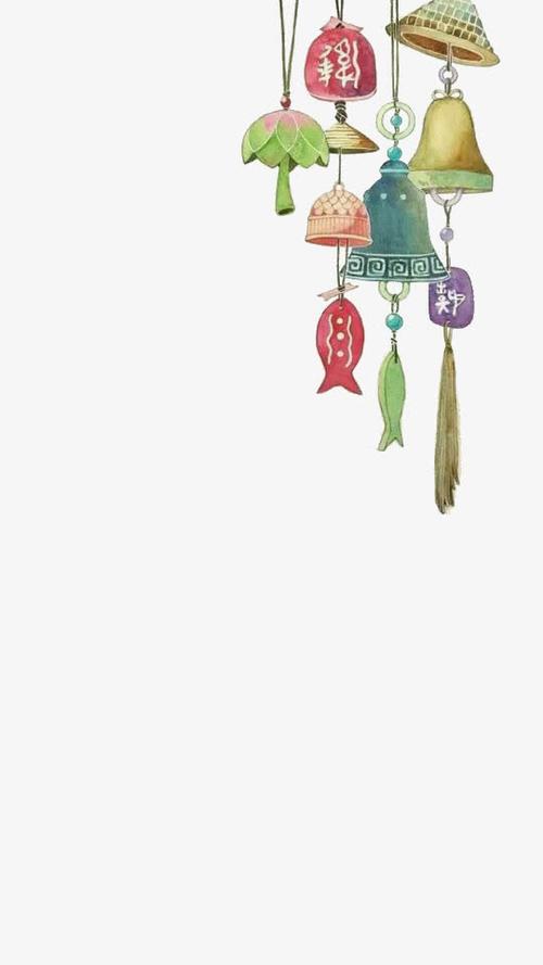 关键词 : 铃铛,中国风,复古,福袋,手绘装饰