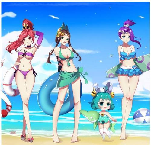 王者荣耀当女英雄的泳装私密照流出整个峡谷的男性不淡定了