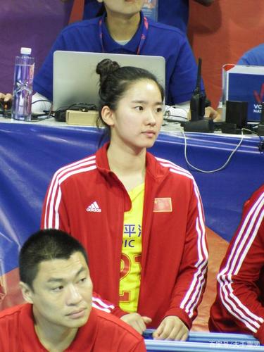 女排新人倪非凡