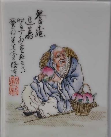王琦(1884-1937)是"珠山八友"的领军人物,他在汪晓棠和潘陶宇等人的