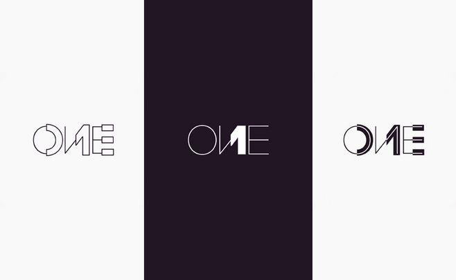 one logo design