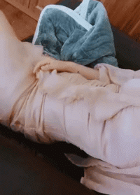 搞笑gif段子正规足疗店手法很有力道