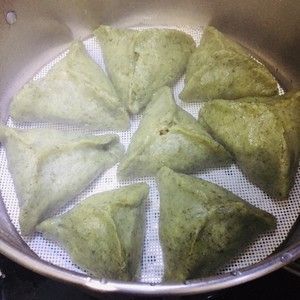干笋腊肉清明粑粑的做法 步骤5