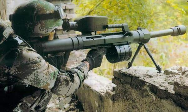 逆天大杀器:中国单兵狙击炮,看起来十分科幻霸气