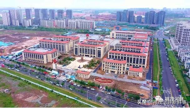 剧透青岛五十八中高新校区建设进度公布8月底建成完工