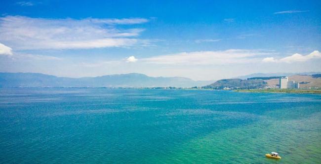 云南唯一高原淡水湖泊水下藏有一座神秘古城你想去看看吗