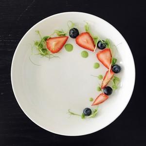 简单围边摆盘图片 摆盘花样图片简单