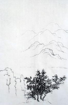 (2)中国传统山水画新技法实验2