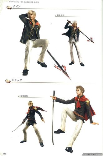 【新提醒】150m最终幻想零式设定集朱之秘史_原画资源下载区_cg游麟网