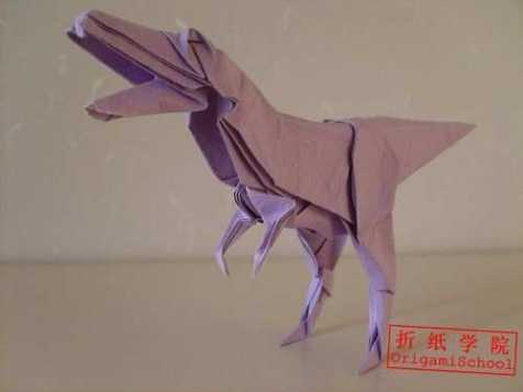 怎么折神谷哲史的螳螂 折纸神谷哲史霸王龙 神谷霸王龙折纸图解