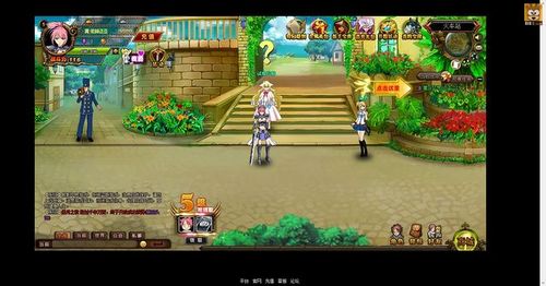 日本动漫《妖精的尾巴online》游戏ui界面设计