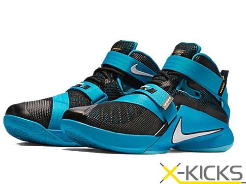 nike zoom soldier 9 战士9 黑蓝_soldier系列_lebron詹姆斯系列_男鞋
