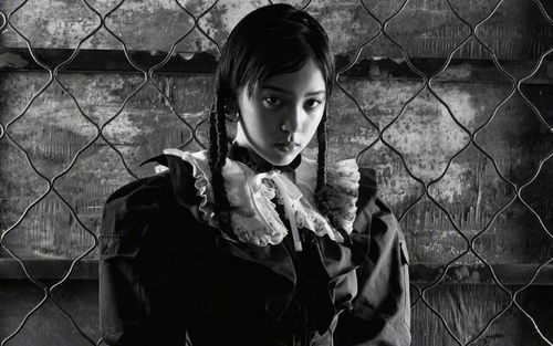 欧阳娜娜暗黑哥特风高清桌面壁纸