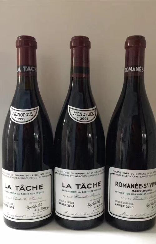 1995年罗曼尼康帝园拉塔希园干红葡萄酒la tache红酒