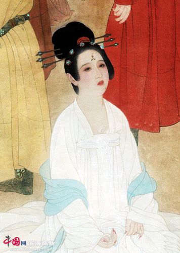 何家英作品:《魂系马嵬》