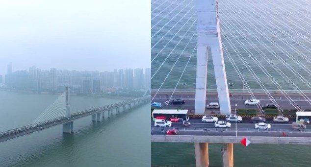 长沙的桥②银盆岭大桥伍家岭到银盆岭长沙城北进入发展快车道