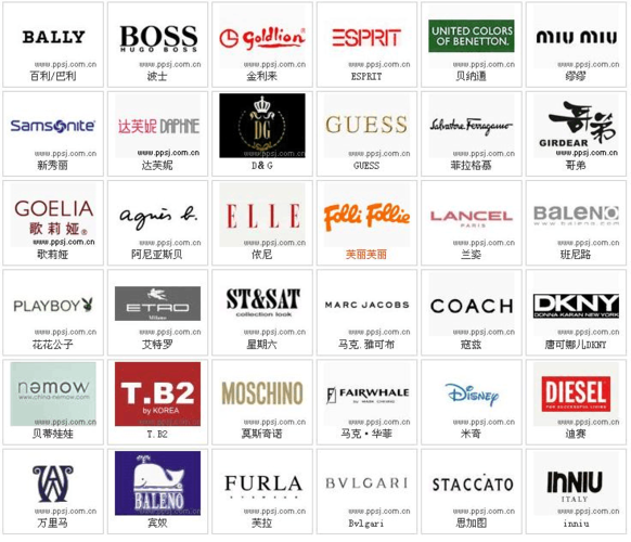 十大名牌包包标志,这些大品牌商标你认识几个?