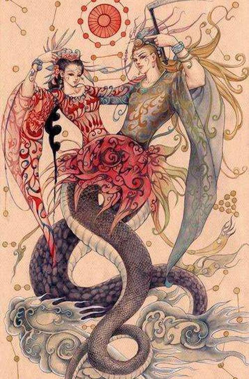 女娲和伏羲是什么关系孩子是谁 女娲与伏羲是人类始祖