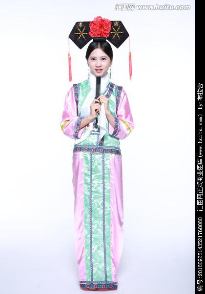 清朝服饰女装图片