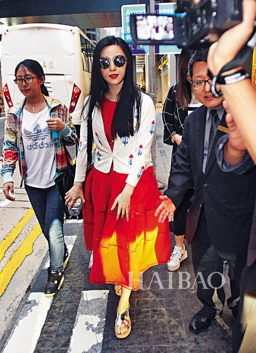 范冰冰最新街拍