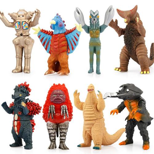 怪兽玩具套装仿真奥特曼雷德王哥莫拉恐龙软胶巴顿金古桥男孩大号