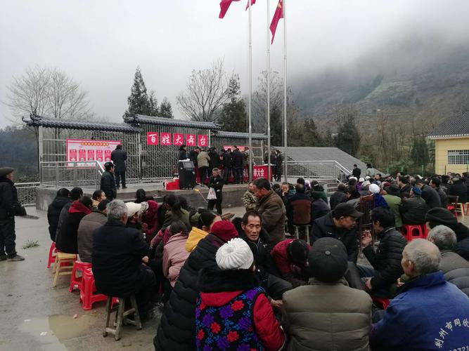 利川市文斗乡凤凰村第十届村名委员会换届选举取得圆满成功