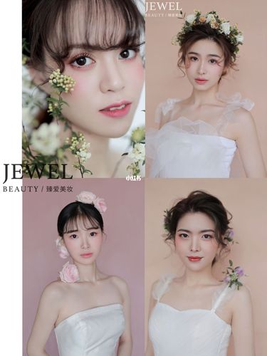 温温柔柔_新娘_婚礼_妆容_化妆师_发型_婚纱_婚礼造型分享_婚嫁_婚礼