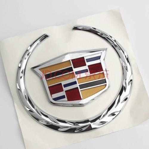 适用于凯迪拉克前后车标srx ats xts车标麦穗后标 3d立体凯迪拉克中网