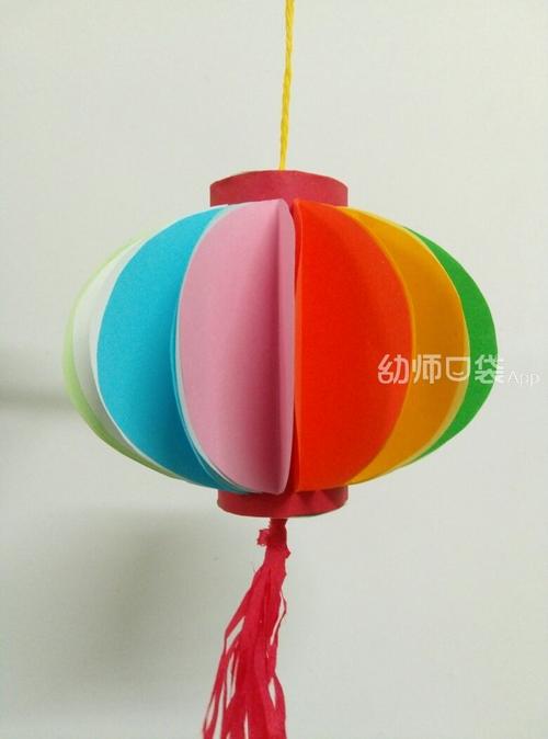 【水城家园共育】蓬莱市水城幼儿园市线上艺术游戏活动《手工diy灯笼