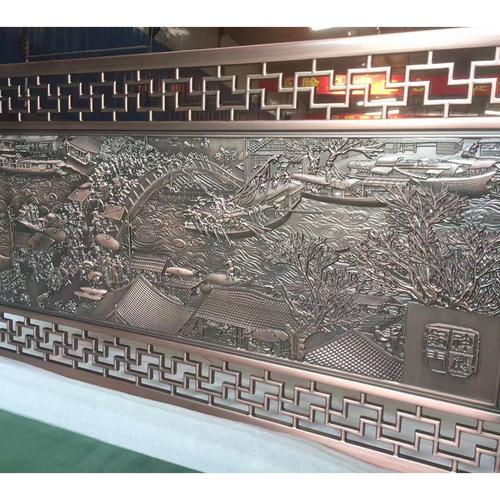 不锈钢浮雕定做 红古铜立体金属浮雕墙仿古铜铝浮雕壁画批发