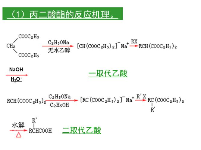 丙二酸酯合成法