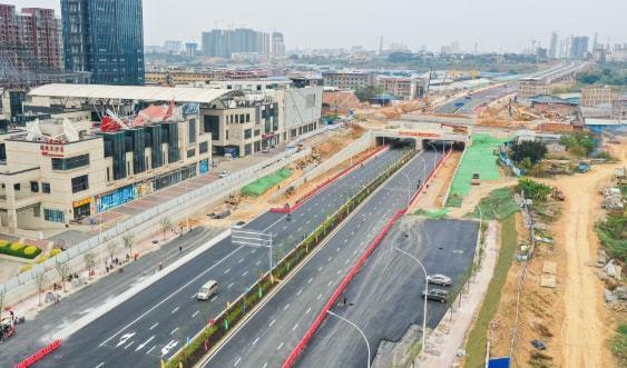 南宁亭洪路延长线建设完成以后江南万达前往沙井仅用10分钟