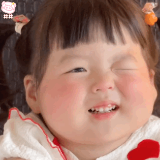 萌娃丸子妹表情包动图 可爱的表情包