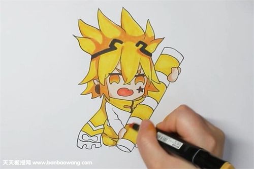 嘉德罗斯简笔画