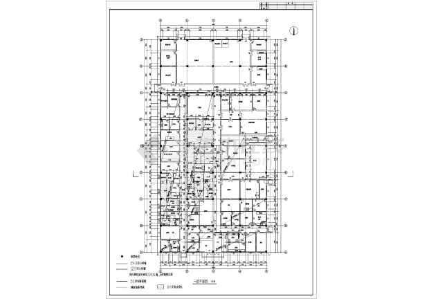 某地一层中药饮片厂房建筑施工设计图
